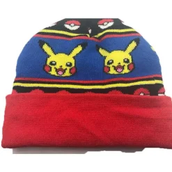 Pkm.store Herbst & Winter-Pikachu Pokemon Kinder Mutze Beanie