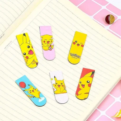 Pkm.store Sonstiges Merchandise-Pikachu Pokemon Lesezeichen In 6Er, 12Er, Oder 18Er Sets