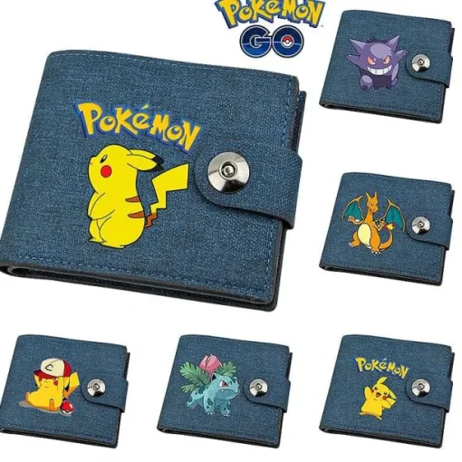 Pkm.store Sonstiges Merchandise-Pikachu, Relaxo Etc. - Pokemon Portmonee Geldborse In Vielen Motiven