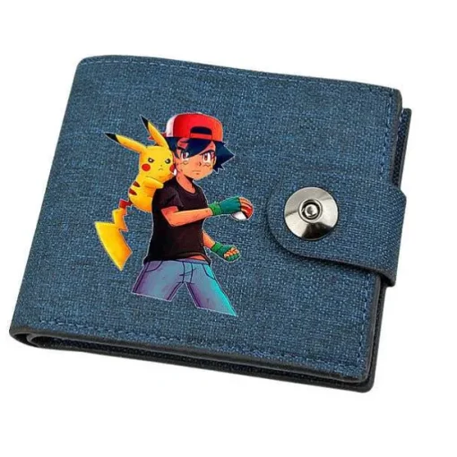 Pkm.store Sonstiges Merchandise-Pikachu, Relaxo Etc. - Pokemon Portmonee Geldborse In Vielen Motiven