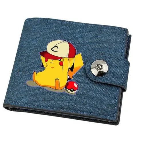 Pkm.store Sonstiges Merchandise-Pikachu, Relaxo Etc. - Pokemon Portmonee Geldborse In Vielen Motiven