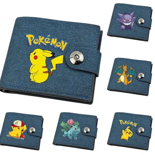 Pkm.store Sonstiges Merchandise-Pikachu, Relaxo Etc. - Pokemon Portmonee Geldborse In Vielen Motiven