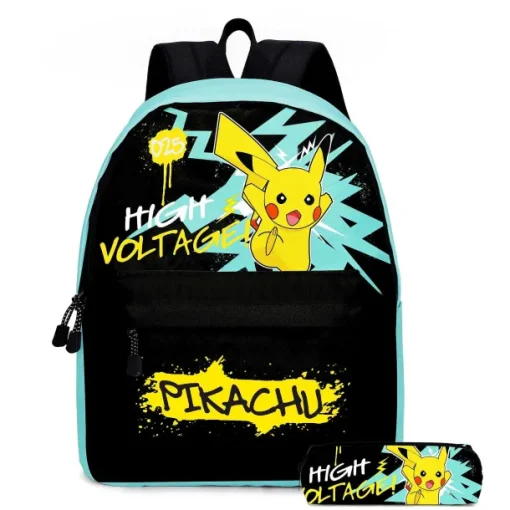 Pkm.store Rucksäcke & Taschen-Pikachu Rucksack Mit Federmappe Im Praktischen Set