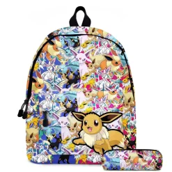 Pkm.store Rucksäcke & Taschen-Pikachu Rucksack Mit Federmappe Im Praktischen Set