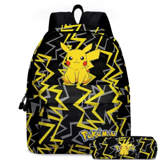 Pkm.store Rucksäcke & Taschen-Pikachu Rucksack Mit Federmappe Im Praktischen Set