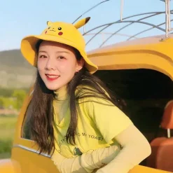 Pkm.store Sommer-Pikachu Sommer Mützen Und Caps Fur Kinder Oder Erwachsene