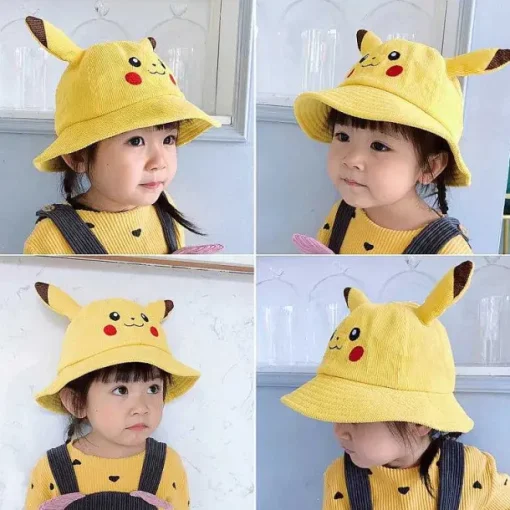 Pkm.store Sommer-Pikachu Sommer Mützen Und Caps Fur Kinder Oder Erwachsene