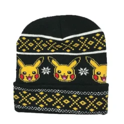 Pkm.store Pokemon Mützen & Caps-Pikachu Strick Winter Mutze