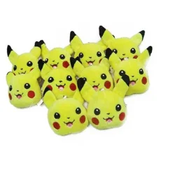 Pkm.store Pokemon Kuscheltiere-Pikachu Umbreon Nachtara Evoli Eevee Plusch Schlusselanhanger 10Er Set