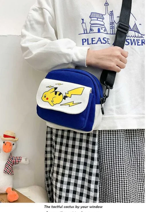 Pkm.store Sonstiges Merchandise-Pikachu Umhangetasche In Verschiedenen Farben
