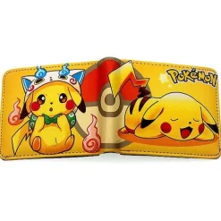 Pkm.store Sonstiges Merchandise-Pikachu Und Pokemon Geldbeutel, Geldborse, Portmonee, Portemonnaie