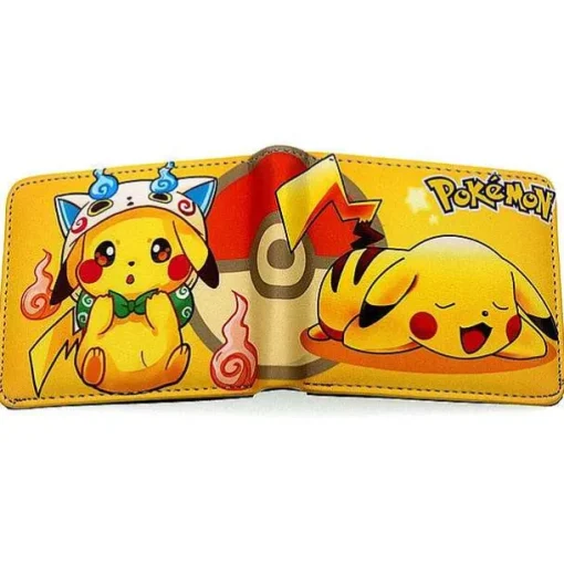 Pkm.store Sonstiges Merchandise-Pikachu Und Pokemon Geldbeutel, Geldborse, Portmonee, Portemonnaie