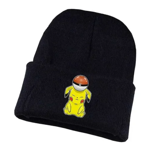 Pkm.store Herbst & Winter-Pikachu Und Pokemon Winter Mützen Im Comic Look