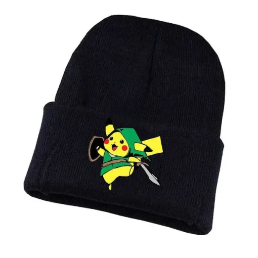 Pkm.store Herbst & Winter-Pikachu Und Pokemon Winter Mützen Im Comic Look