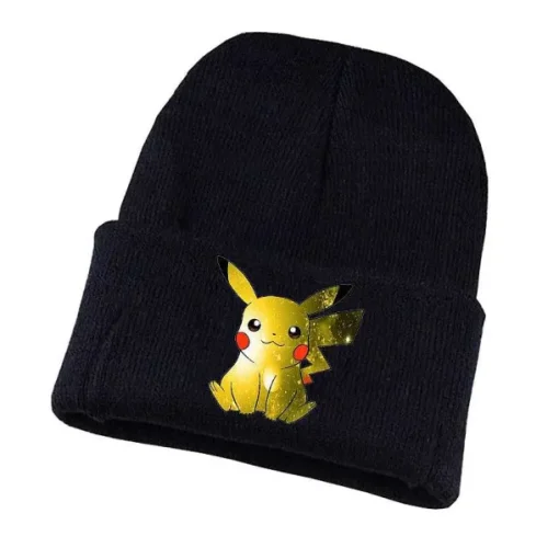 Pkm.store Herbst & Winter-Pikachu Und Pokemon Winter Mützen Im Comic Look