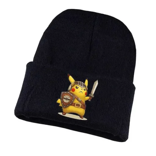 Pkm.store Herbst & Winter-Pikachu Und Pokemon Winter Mützen Im Comic Look