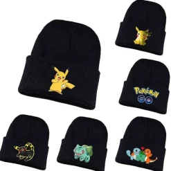 Pkm.store Pokemon Mützen & Caps-Pikachu Und Pokemon Winter Mützen Im Comic Look