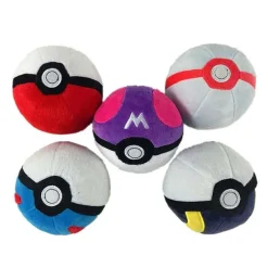 Pkm.store Pokeball & Pokebälle-Plusch Poke Ball (4 Zur Auswahl)