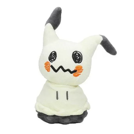 Pkm.store Pokemon Kuscheltiere-Plusch Pokemon (Ca. 18-20Cm) (Litten, Rowlet, Popplio, Alola, Vulpix, Mimikyu)