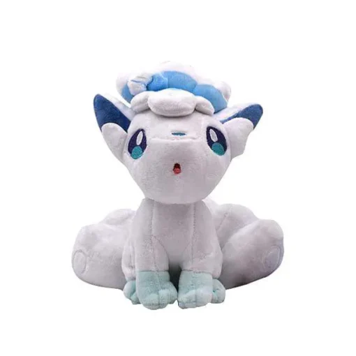 Pkm.store Pokemon Kuscheltiere-Plusch Pokemon (Ca. 18-20Cm) (Litten, Rowlet, Popplio, Alola, Vulpix, Mimikyu)