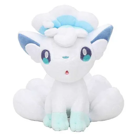 Pkm.store Pokemon Kuscheltiere-Plusch Pokemon (Ca. 18-20Cm) (Litten, Rowlet, Popplio, Alola, Vulpix, Mimikyu)