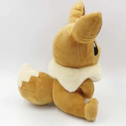 Pkm.store Pokemon Kuscheltiere-Plusch-Figur Pokemon Evoli Sitzend, Ca. 30Cm