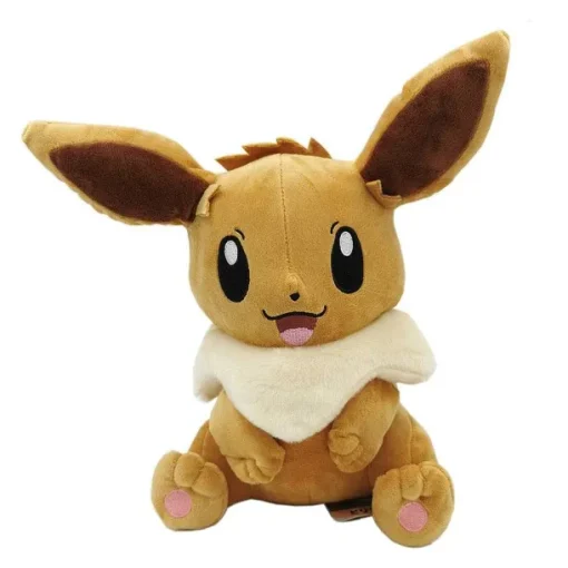 Pkm.store Pokemon Kuscheltiere-Plusch-Figur Pokemon Evoli Sitzend, Ca. 30Cm