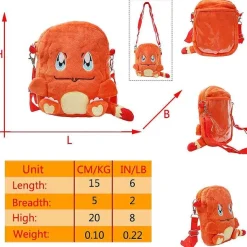 Pkm.store Rucksäcke & Taschen-Pluschige Taschen Und Rucksäcke Mit Pokemon Motiven