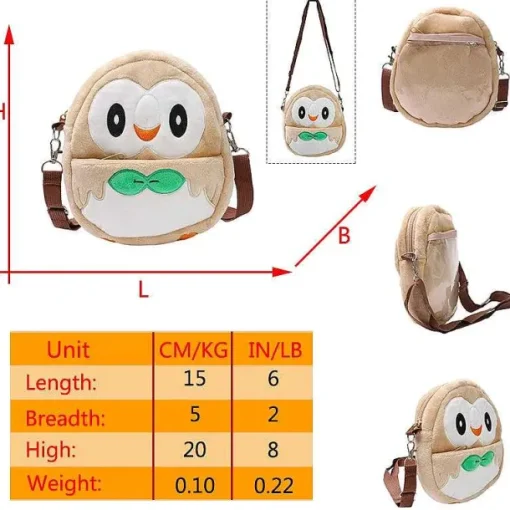 Pkm.store Rucksäcke & Taschen-Pluschige Taschen Und Rucksäcke Mit Pokemon Motiven