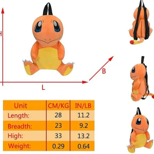Pkm.store Rucksäcke & Taschen-Pluschige Taschen Und Rucksäcke Mit Pokemon Motiven