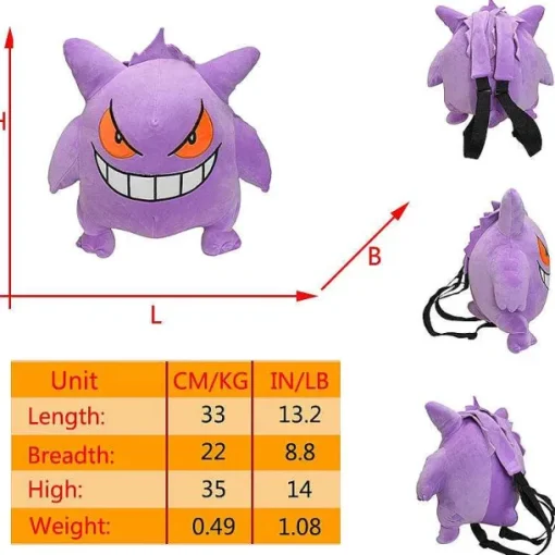 Pkm.store Rucksäcke & Taschen-Pluschige Taschen Und Rucksäcke Mit Pokemon Motiven