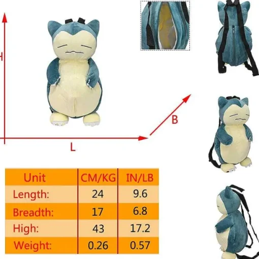Pkm.store Rucksäcke & Taschen-Pluschige Taschen Und Rucksäcke Mit Pokemon Motiven