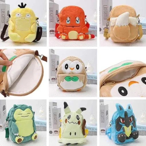Pkm.store Rucksäcke & Taschen-Pluschige Taschen Und Rucksäcke Mit Pokemon Motiven