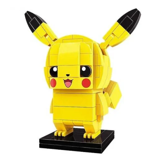 Pkm.store Pokemon Bausteine-Pockemon Baustein Sets (Pikachu, Schiggy, Enton Etc.) 7 Motive