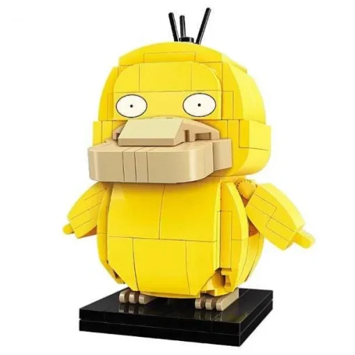 Pkm.store Pokemon Bausteine-Pockemon Baustein Sets (Pikachu, Schiggy, Enton Etc.) 7 Motive