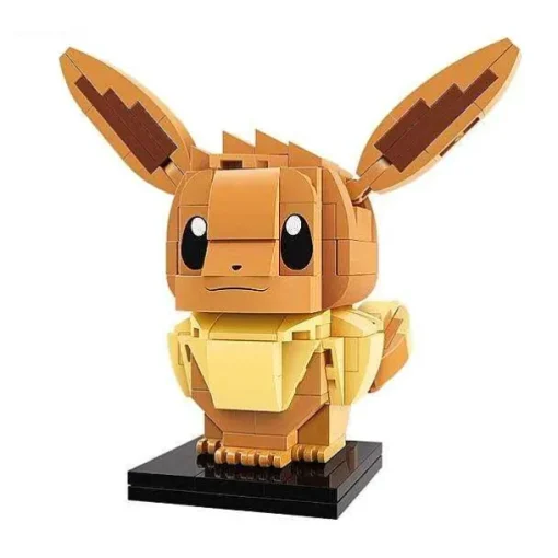 Pkm.store Pokemon Bausteine-Pockemon Baustein Sets (Pikachu, Schiggy, Enton Etc.) 7 Motive