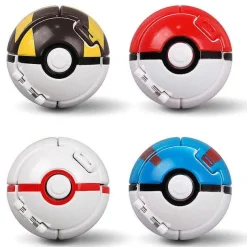 Pkm.store Pokemon Spielzeug-Poke Ball Set Mit 12 Stk. Pokebällen Und Pokemon Figuren