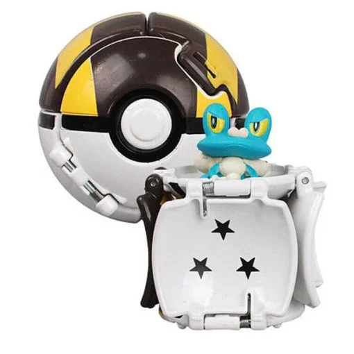 Pkm.store Pokemon Spielzeug-Poke Ball Set Mit 12 Stk. Pokebällen Und Pokemon Figuren