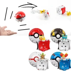Pkm.store Pokemon Spielzeug-Poke Ball Set Mit 12 Stk. Pokebällen Und Pokemon Figuren