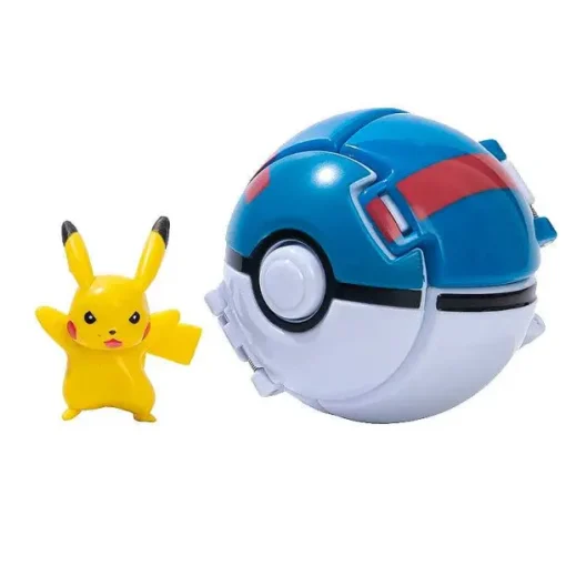 Pkm.store Pokemon Spielzeug-Poke Balle Mit Pokemon Figur - Viele Motive