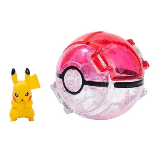 Pkm.store Pokemon Spielzeug-Poke Balle Mit Pokemon Figur - Viele Motive