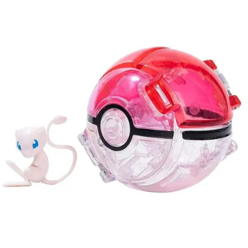 Pkm.store Pokemon Spielzeug-Poke Balle Mit Pokemon Figur - Viele Motive