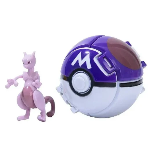 Pkm.store Pokemon Spielzeug-Poke Balle Mit Pokemon Figur - Viele Motive