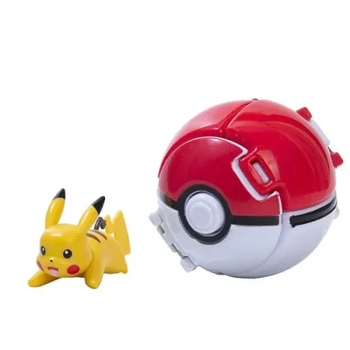Pkm.store Pokemon Spielzeug-Poke Balle Mit Pokemon Figur - Viele Motive