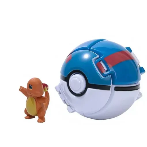 Pkm.store Pokemon Spielzeug-Poke Balle Mit Pokemon Figur - Viele Motive