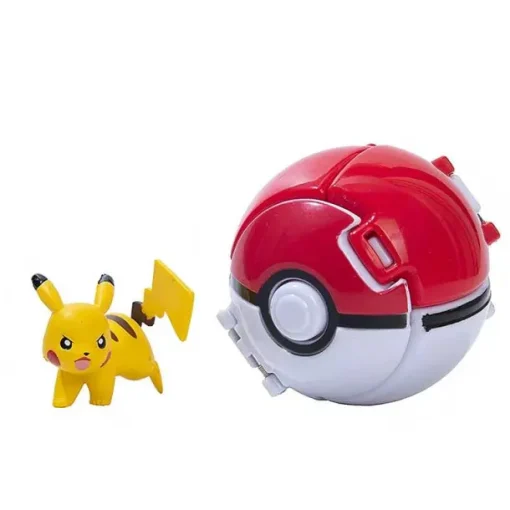 Pkm.store Pokemon Spielzeug-Poke Balle Mit Pokemon Figur - Viele Motive