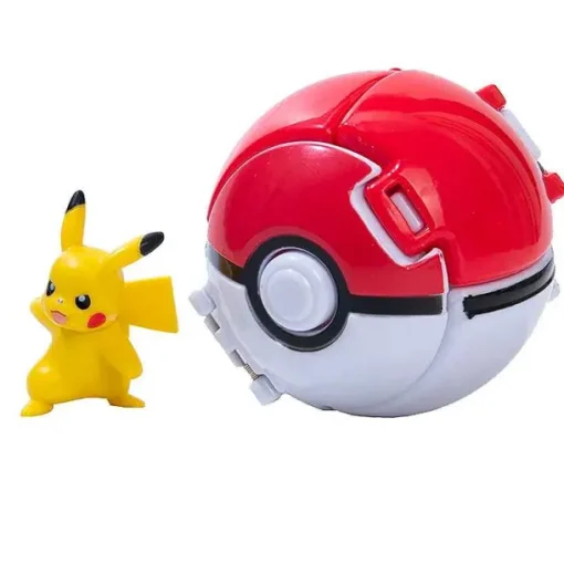 Pkm.store Pokemon Spielzeug-Poke Balle Mit Pokemon Figur - Viele Motive