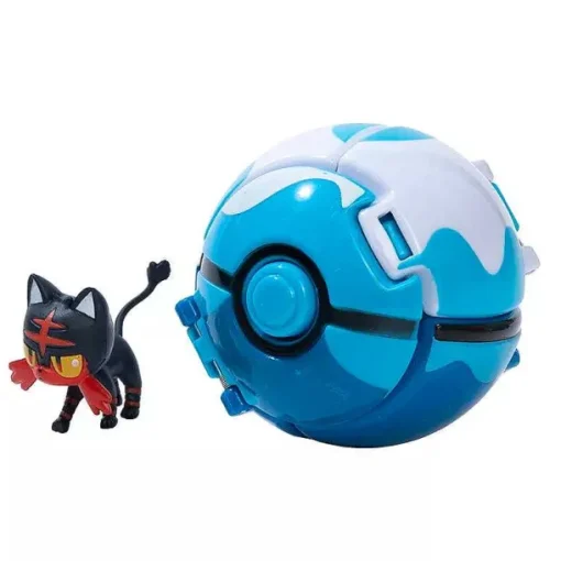 Pkm.store Pokemon Spielzeug-Poke Balle Mit Pokemon Figur - Viele Motive