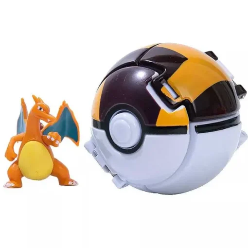 Pkm.store Pokemon Spielzeug-Poke Balle Mit Pokemon Figur - Viele Motive