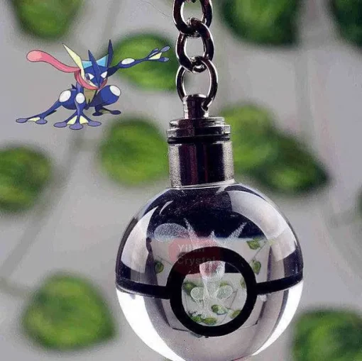 Pkm.store Sonstiges Merchandise-Pokeball Anhanger Mit Pokemon Motiven Und Farbwechsel